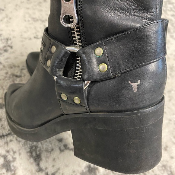 Black Windsor Smith Leather booties - Picture 13 of 16